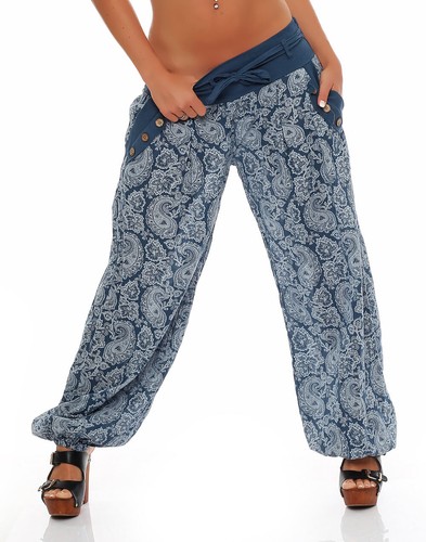 Damen pumphose mit - damen, orient