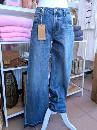 Hose jeans wide leg - hose,