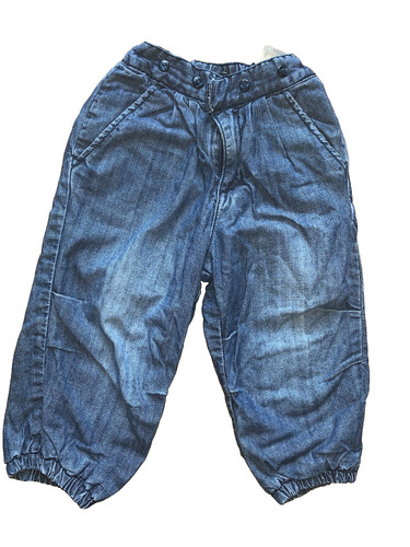Gefütterte hose jeans - hose,