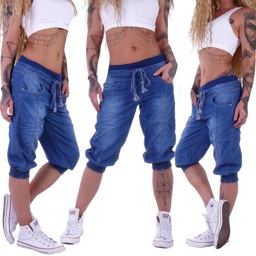 Boyfriend jeans capri - jeans, baggy