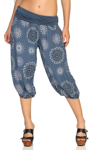 Damen pumphose kurz mit - damen,