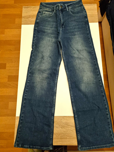 Damen jeans gerades bein denim - gerades,